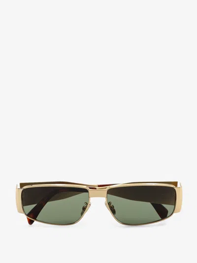 Celine Metal Sunglasses In Gold
