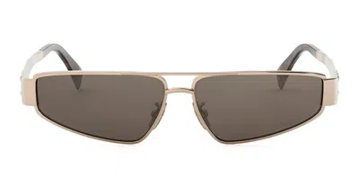 CELINE METAL TRIOMPHE CL40318U - ROSE GOLD SUNGLASSES