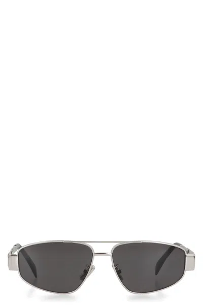 Celine Metal Triomphe Sunglasses For Men In Brown
