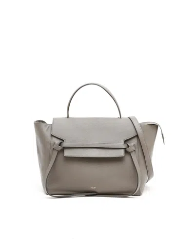 Celine Céline Micro Belt Bag In Gray