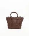 Celine Céline Micro Luggage Bag In Brown