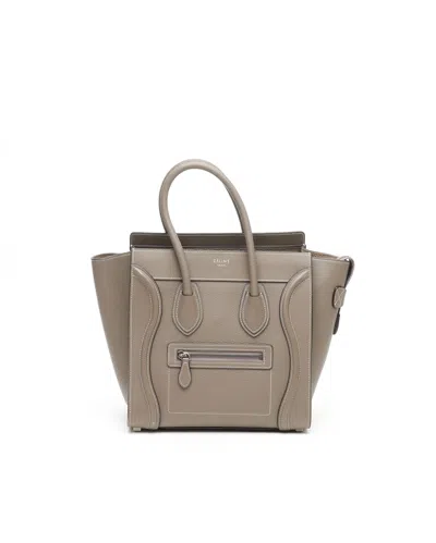 Celine Céline Micro Luggage Tote Bag