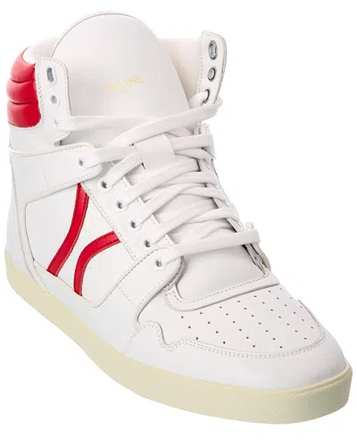 CELINE CELINE MID LEATHER SNEAKER