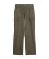 Celine Middle Waist Casual Pants In Green