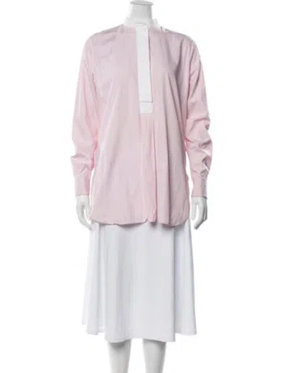 Pre-owned Celine Midi Length Dress In Pink