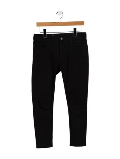 Pre-owned Celine Mid-rise Skinny Leg Jeans In Black