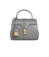 Celine Mini 16 Flip Shoulder Bag In Gray