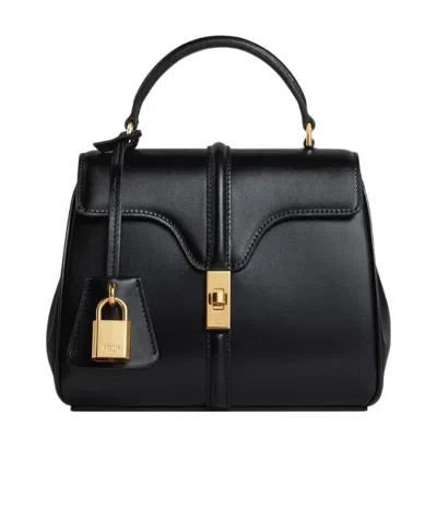 CELINE MINI 16 IN SATINATED CALFSKIN