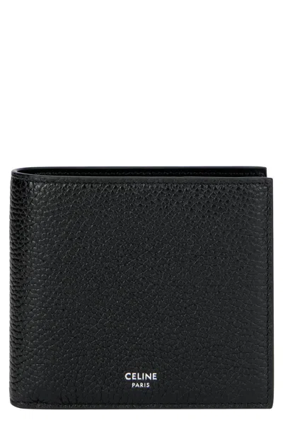 Celine Mini Bi-fold Wallet - Elegant Design In Black