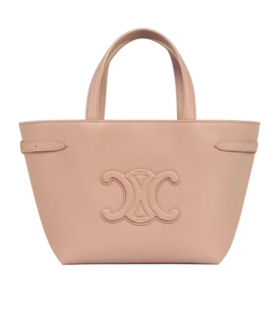 Celine Mini Cabas Anais Cuir Triomphe In Grained Calfskin In Multicolor