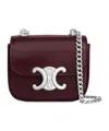 Celine Mini Chain Claude In Shiny Calfskin