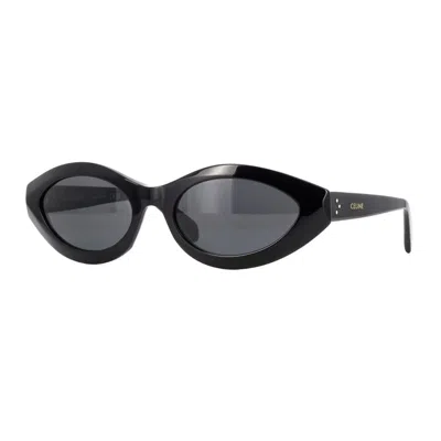 Celine Mini Cl40311i Sunglasses In Black