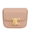 Celine Women Claude Flap Mini Borsa In Nude