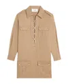 Celine Mini Dress In Nude