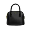 Celine Mini Honorine In Shiny Calfskin In Black