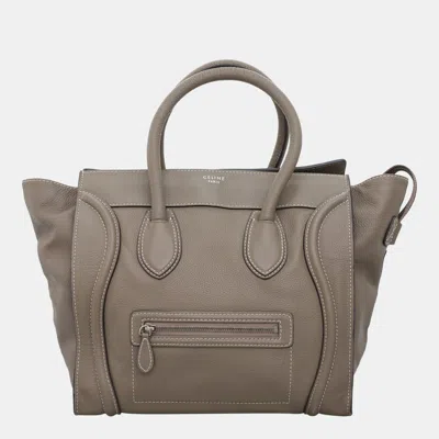Pre-owned Celine Mini Luggage Soft Tote