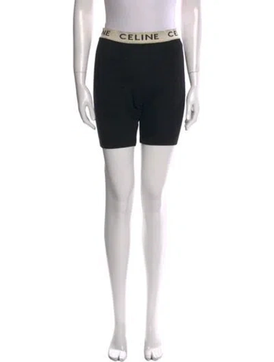Pre-owned Celine Mini Shorts In Black
