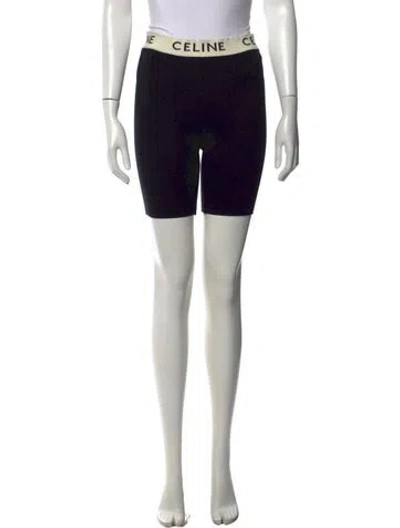 Pre-owned Celine Mini Shorts In Black
