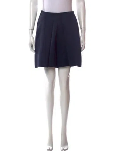Pre-owned Celine Mini Shorts In Blue
