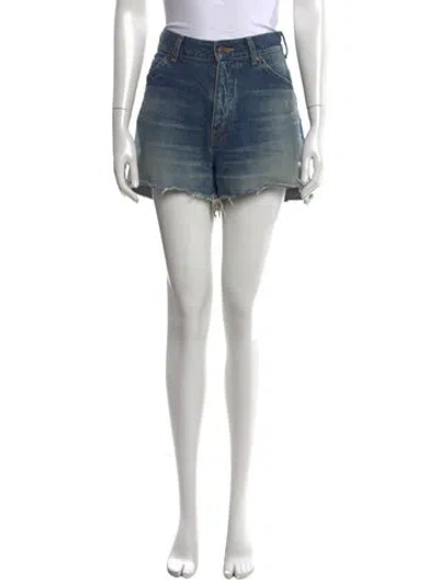 Pre-owned Celine Mini Shorts In Blue