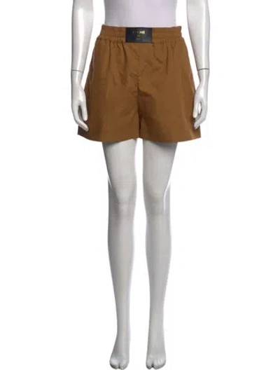 Pre-owned Celine Mini Shorts In Brown
