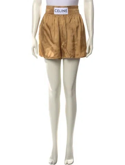 Pre-owned Celine Mini Shorts In Neutral