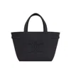 Celine Mini Cabas Anais Cuir Triomphe In Grained Calfskin In Black