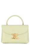 Celine Mini Structured Shoulder Handbag In Yellow