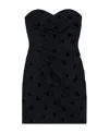 Celine Mini Tight Dress In Black