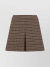 Celine Mini Wool Skirt A-line Silhouette