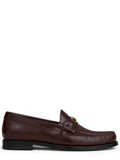 Celine Triomphe Loafer In Brown