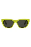 Celine Monochroms 55mm Square Sunglasses In Yellow