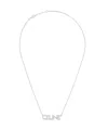 Celine Monochroms Necklace In White