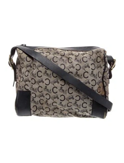 Pre-owned Celine Monogram Vintage Pouch In Multi