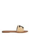 Celine Lympia Mule In Raffia