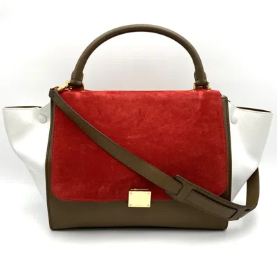 Pre-owned Celine Multi-color Leather Handbag Shoulder Bag ()