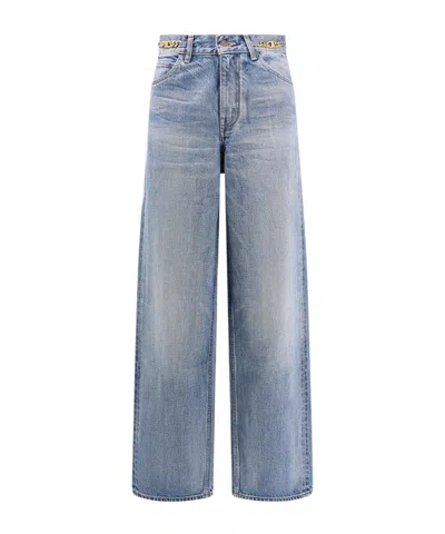 Celine Multi-pocket Jeans In Blue