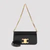 Celine Shiny Calfskin Multipochette Bag In Black