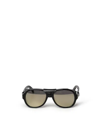 Celine Navigator Frame Sunglasses In Black