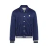 Celine Navy And Ecru Teddy Jacket In Double-face Jersey In Blue