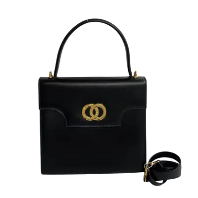 Pre-owned Celine Navy Leather Handbag Shoulder Bag Tote Bag ()