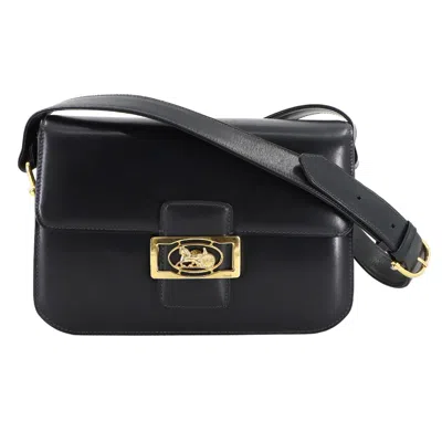 Pre-owned Celine Navy Leather Shoulder Bag ()