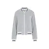 Celine Grey Teddy Tracksuit Triomphe Cotton Jacket In Gray