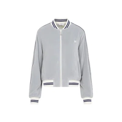 CELINE NAVY LOGO TRACKSUIT JACKET