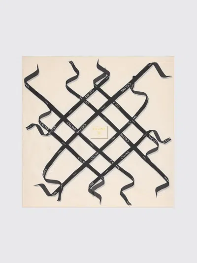 Celine Neck Scarf Woman  In Neutral