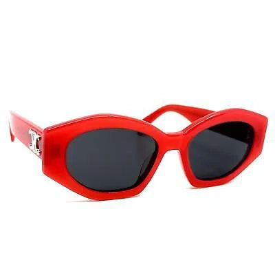 Pre-owned Celine New,  Sunglasses Cl40238u 66a Authentic In Red
