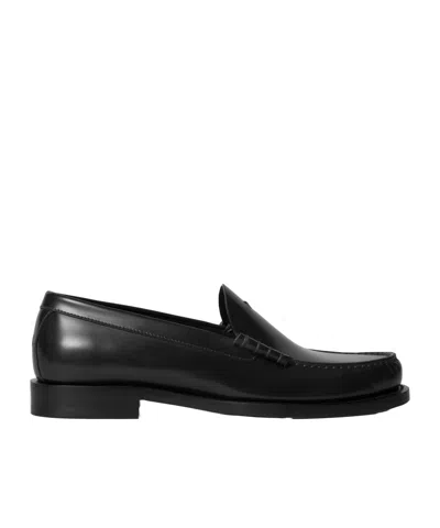 Celine New Classic Loafer In Polished Bullskin In Black