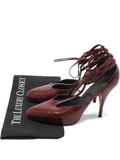 Pre-owned Celine Night Out Pumps In Red
