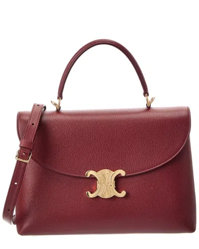 Celine Nino Medium Leather Satchel