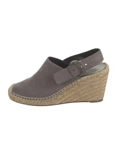 Pre-owned Celine Nubuck In Gray